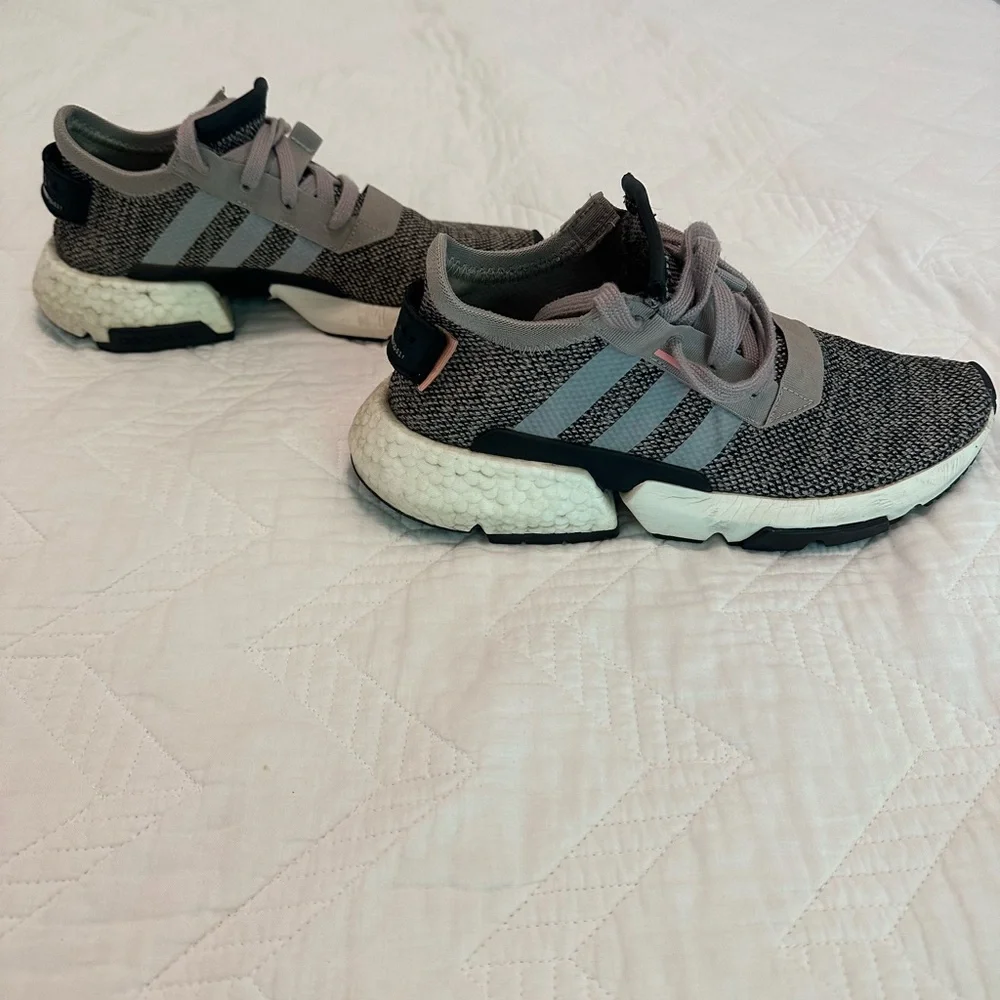 adidas Womens Pod-S3.1 Lace Up Sneakers Shoes Casual - Grey - Picture 7 of 14